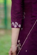 Plum Chiffon Set
