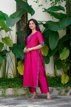 Pink Cotton Cord Set
