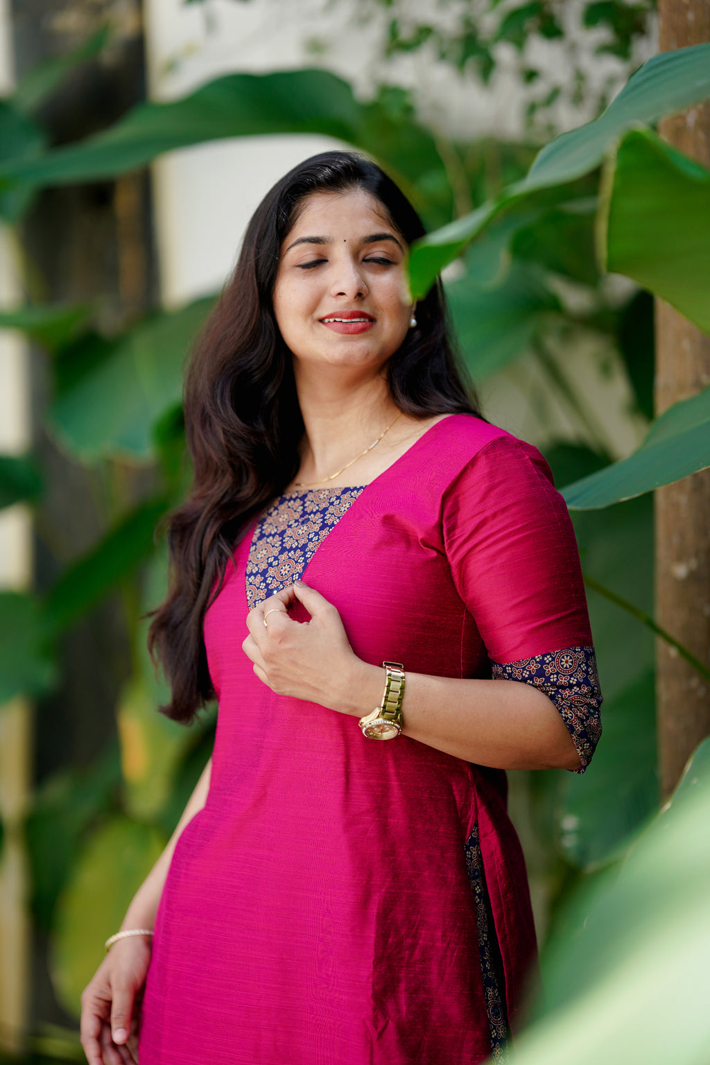 Pink Cotton Cord Set