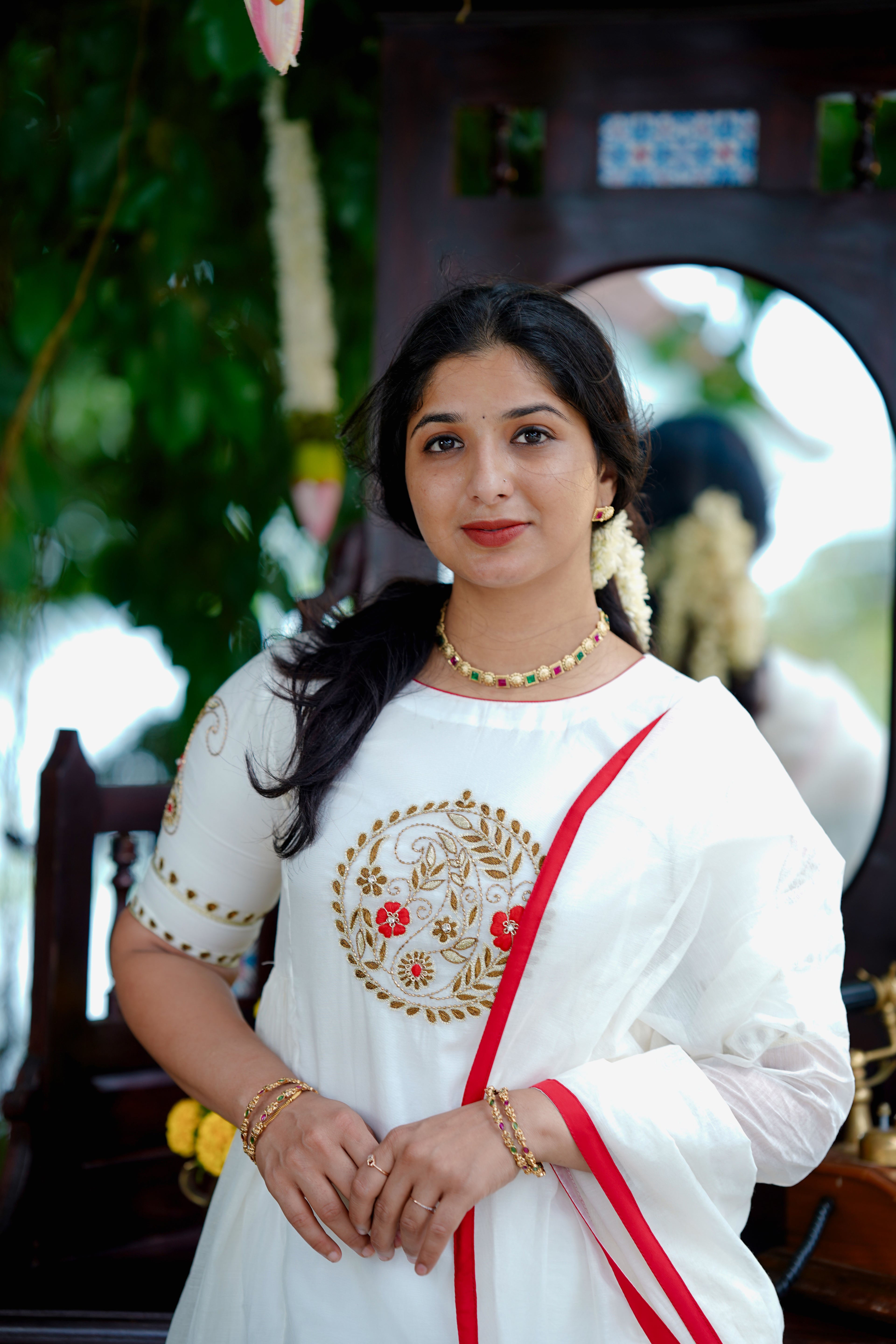 Mul Chanderi Suit Set