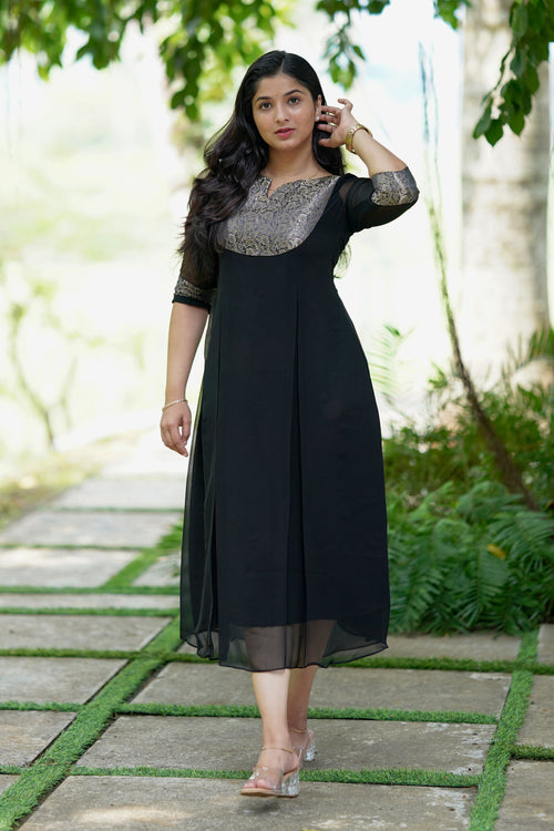 Brocade Dress