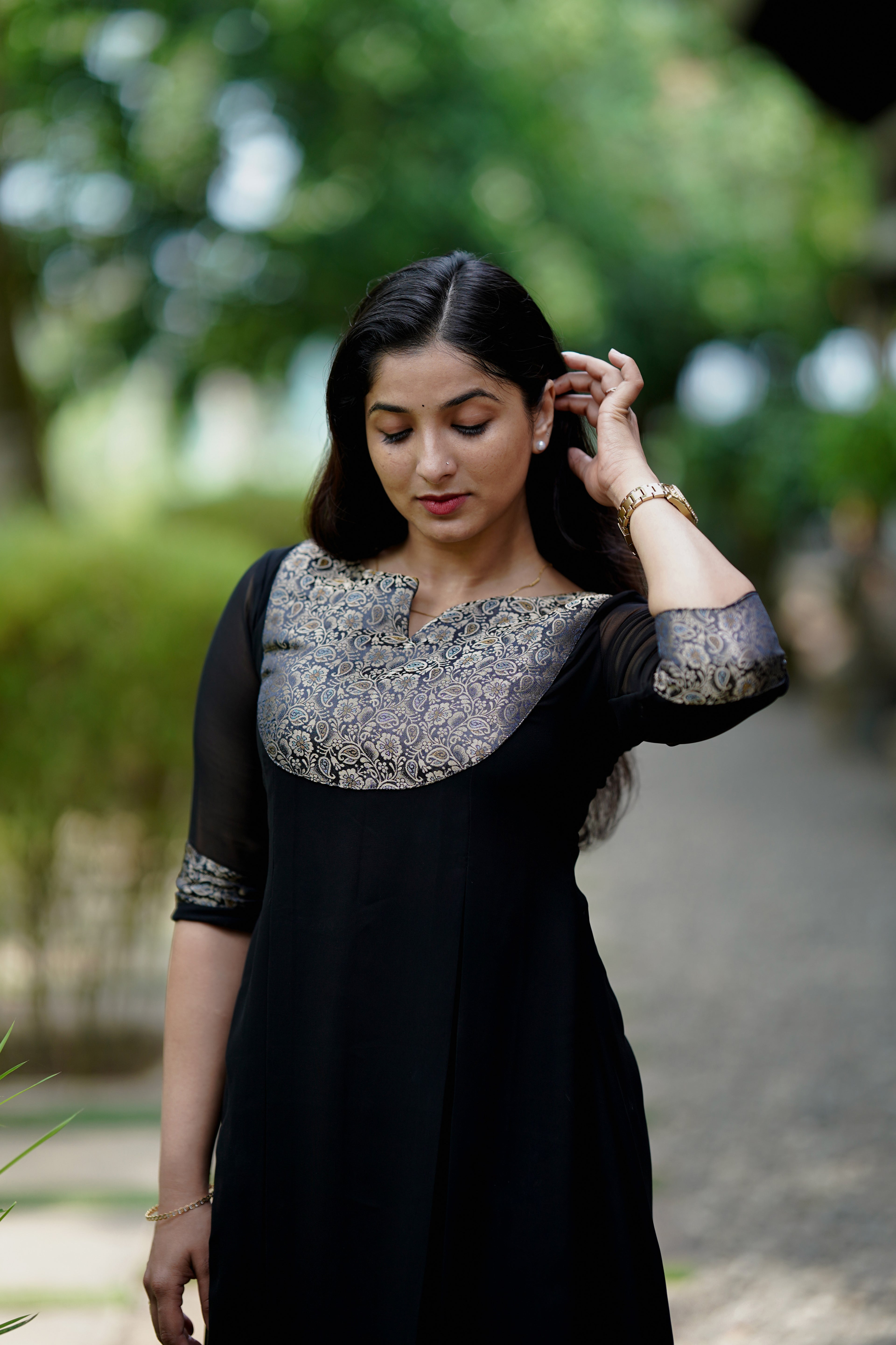 Brocade Dress