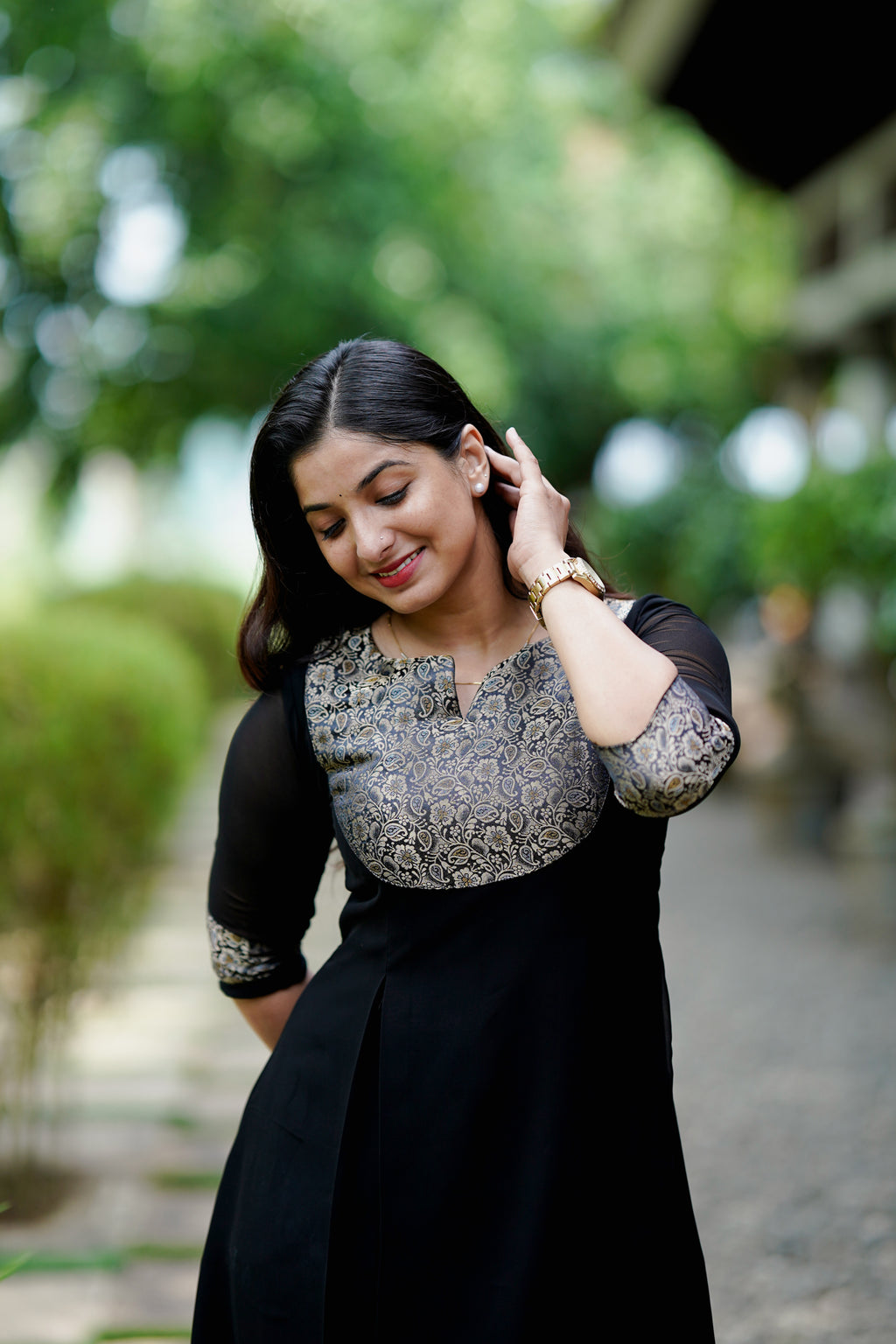 Brocade Dress