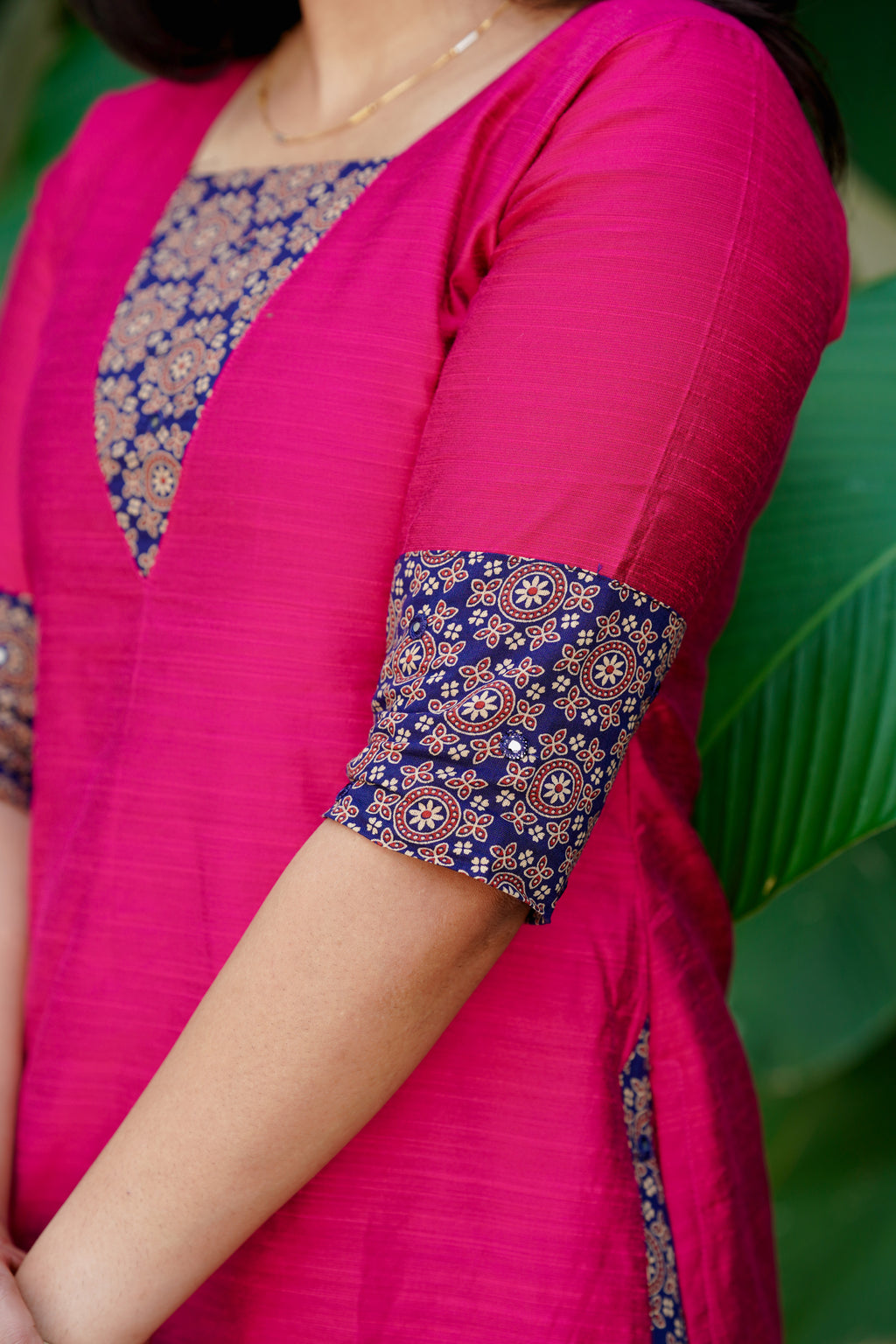 Pink Cotton Cord Set