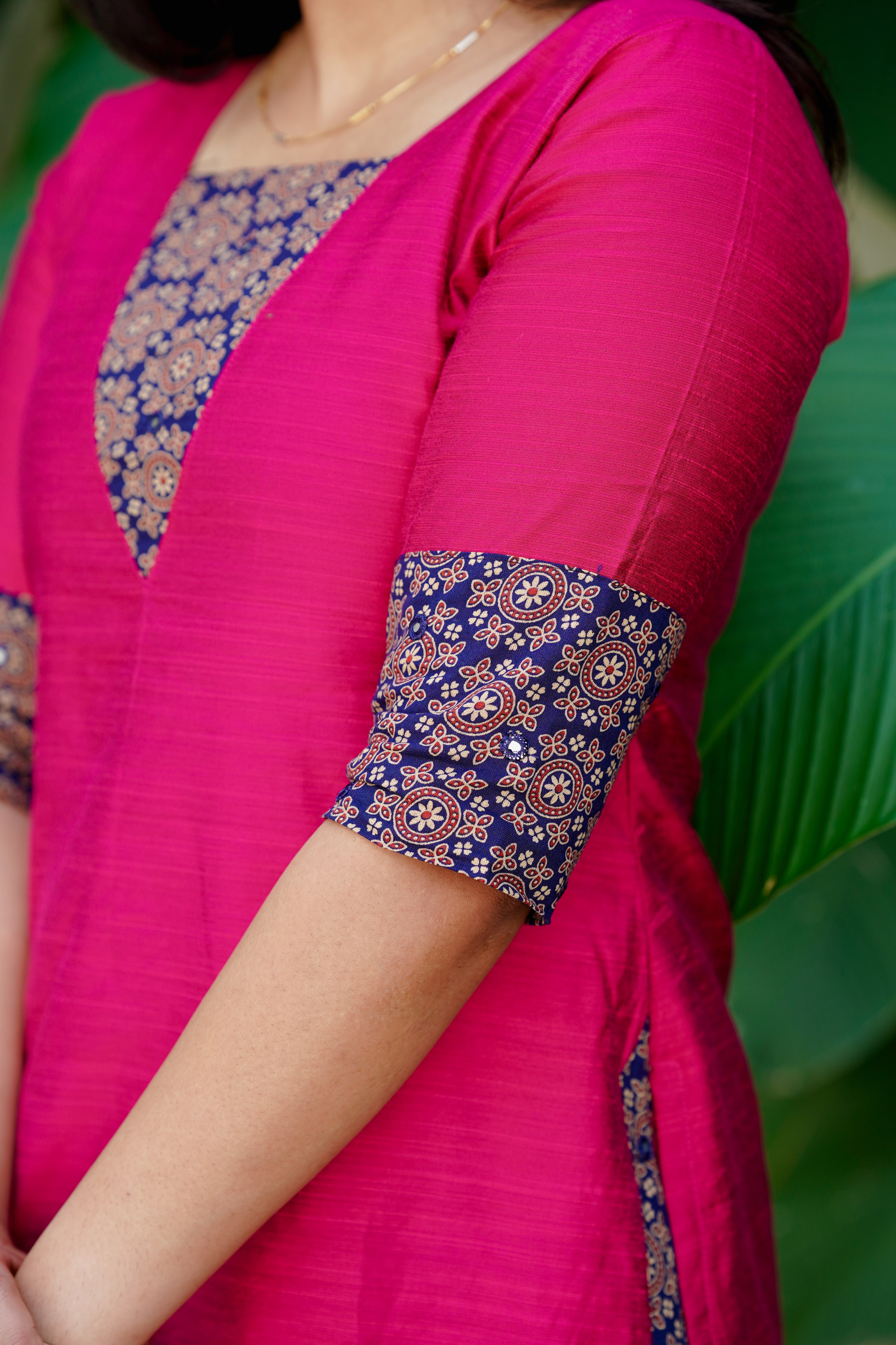 Pink Cotton Cord Set