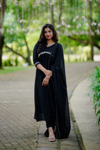 Two Piece Chiffon Set