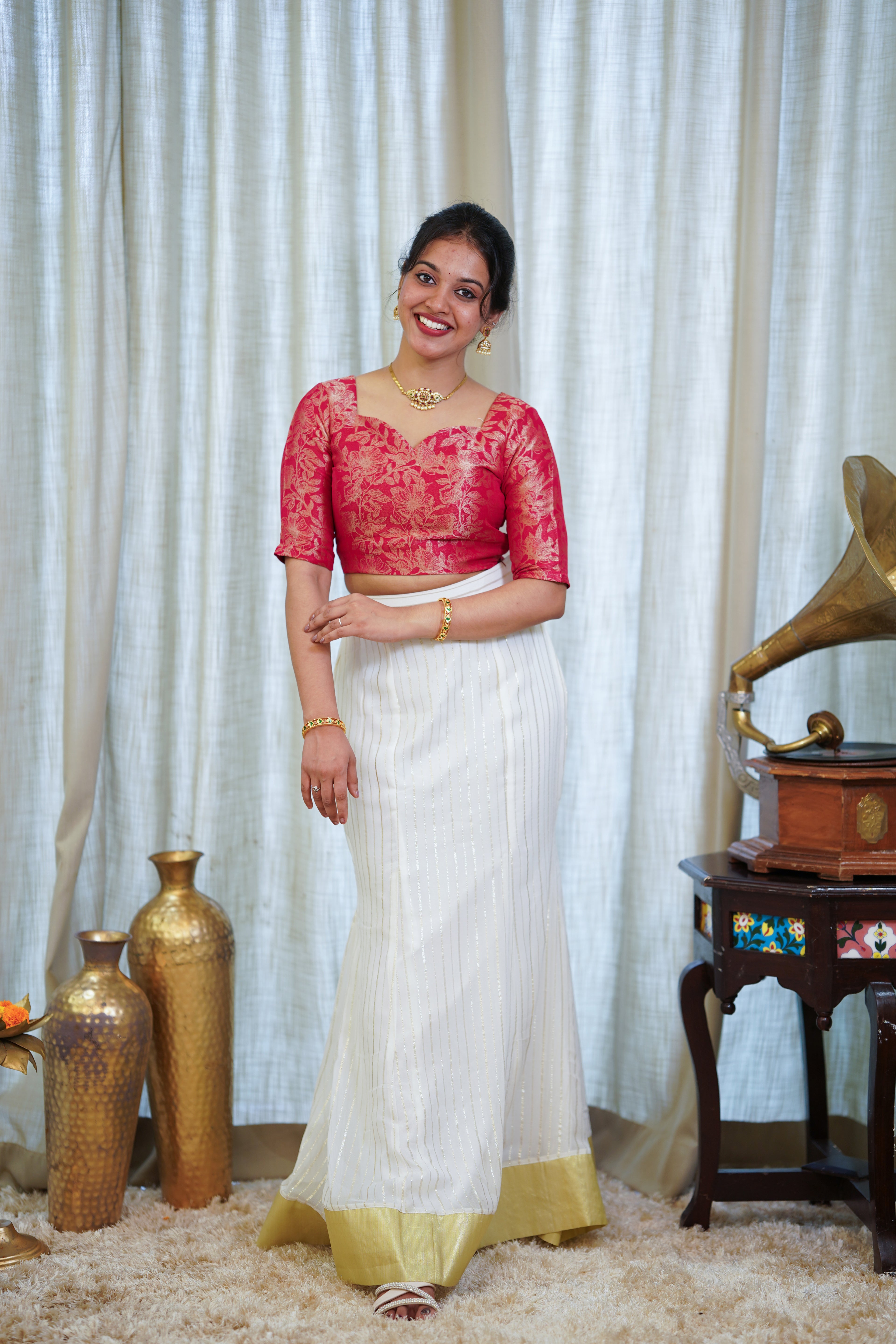 Ivory Festive Ethnic Set