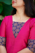 Pink Cotton Cord Set