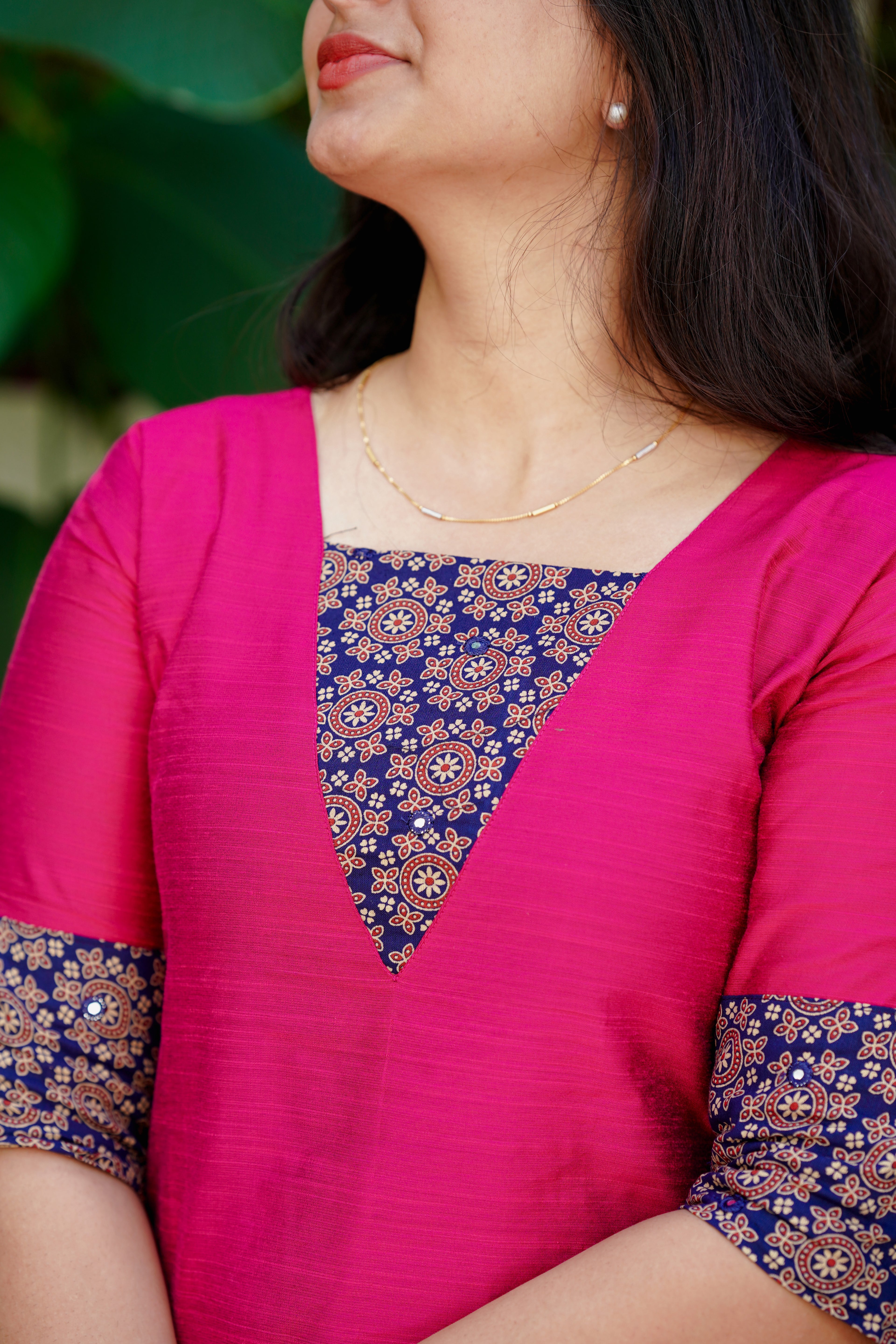Pink Cotton Cord Set