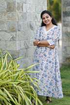 Eira Floral Jaipur Cotton Dress