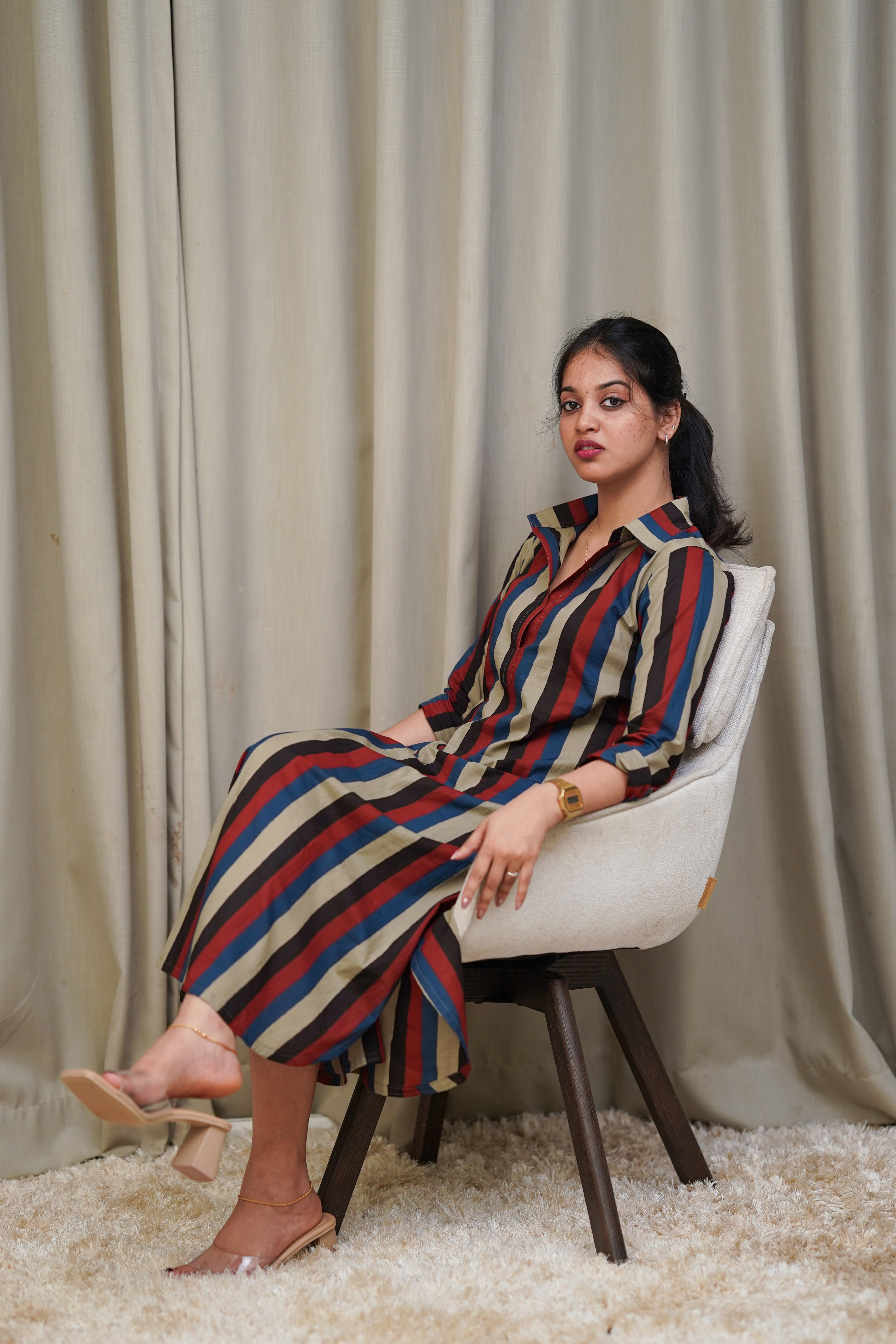 Striped Straight Kurta