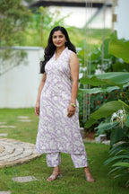 Lavender Cotton Co-Ord Set
