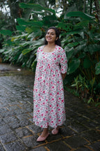 Rose Jaipur Dress