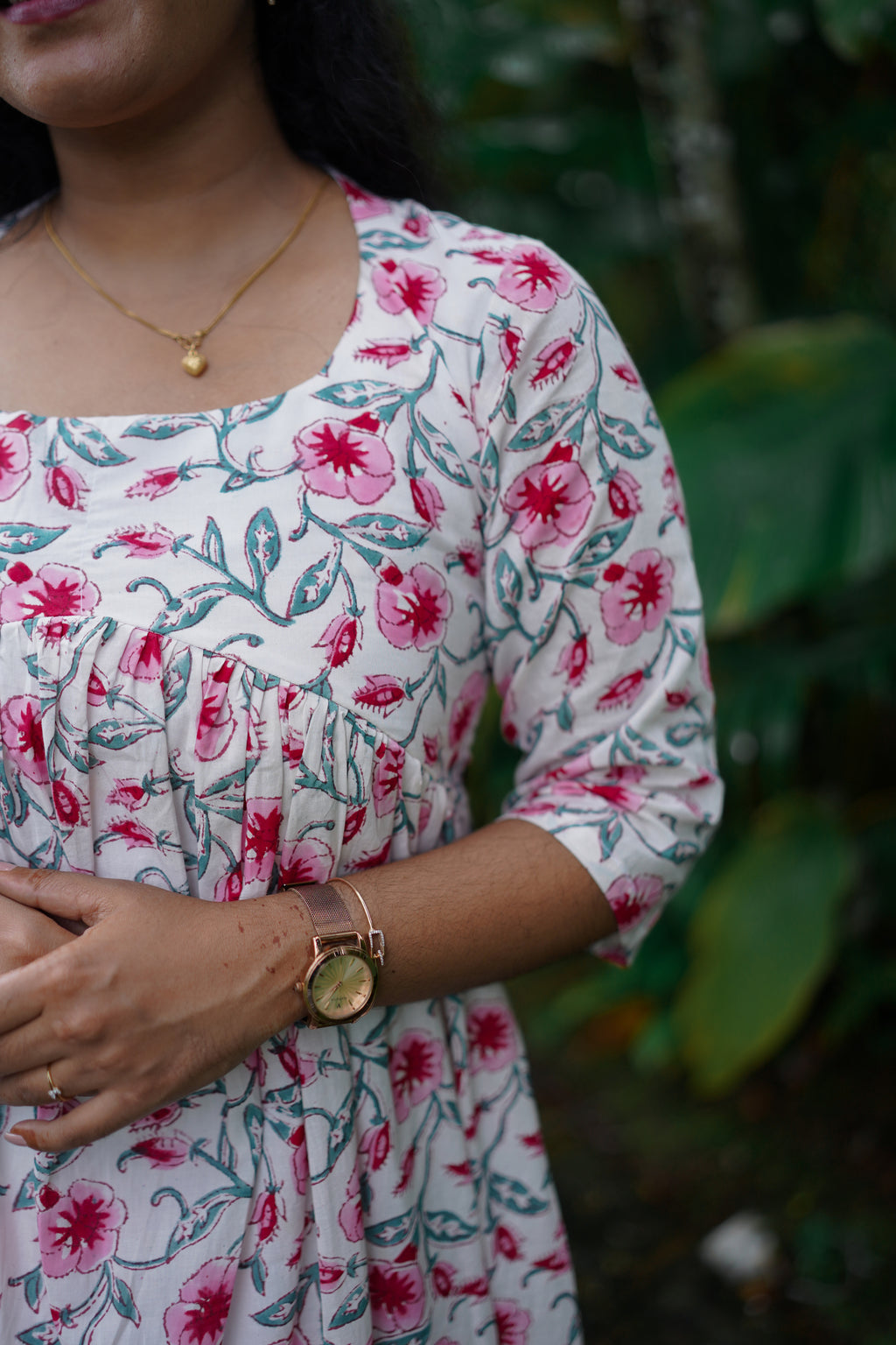 Rose Jaipur Dress