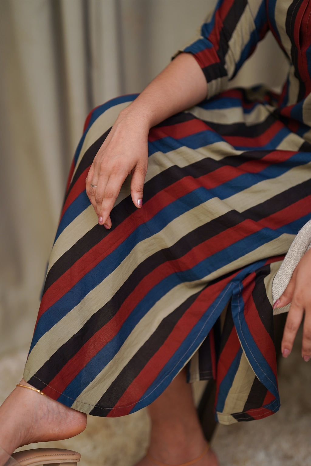 Striped Straight Kurta