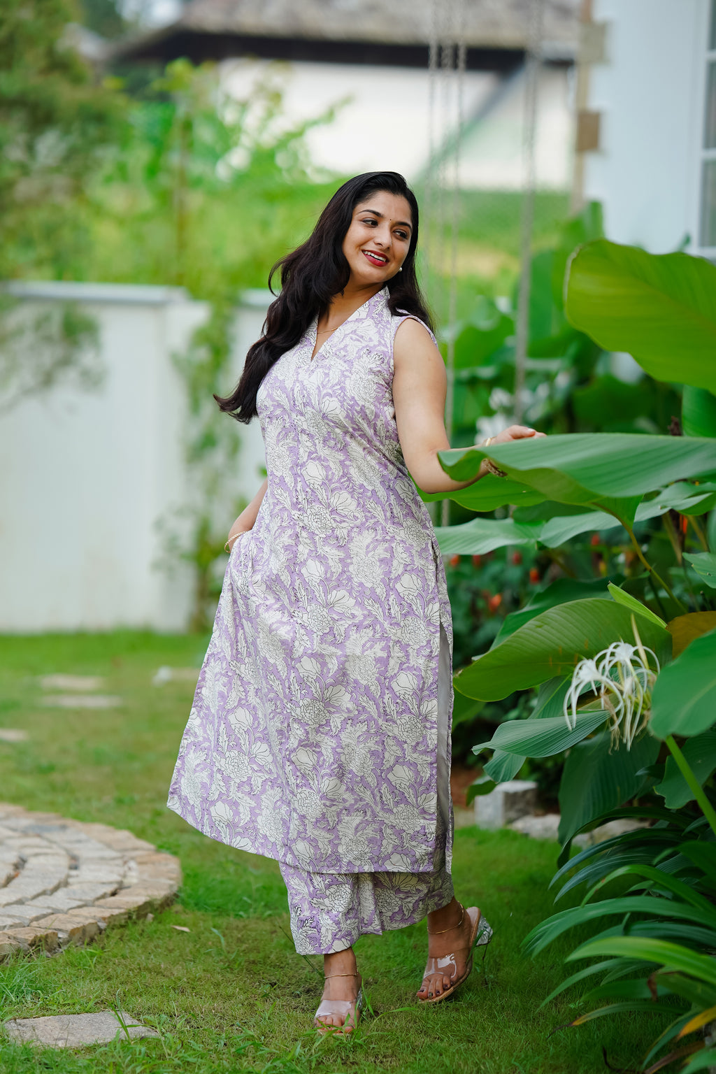 Lavender Cotton Co-Ord Set
