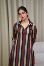 Striped Straight Kurta