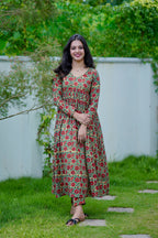 Jaipur Cotton Anarkali Set