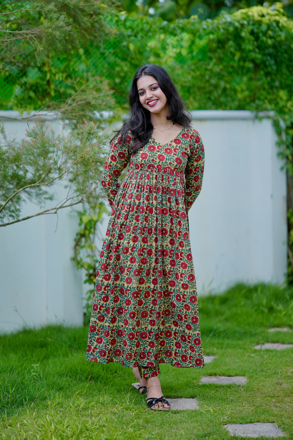 Jaipur Cotton Anarkali Set