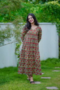 Jaipur Cotton Anarkali Set