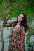 Jaipur Cotton Anarkali Set