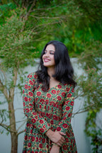Jaipur Cotton Anarkali Set