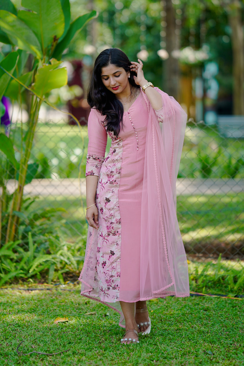 Tissue Silk Two Piece Set