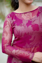 Plum Kurta Set