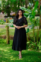 Black Chiffon Dress