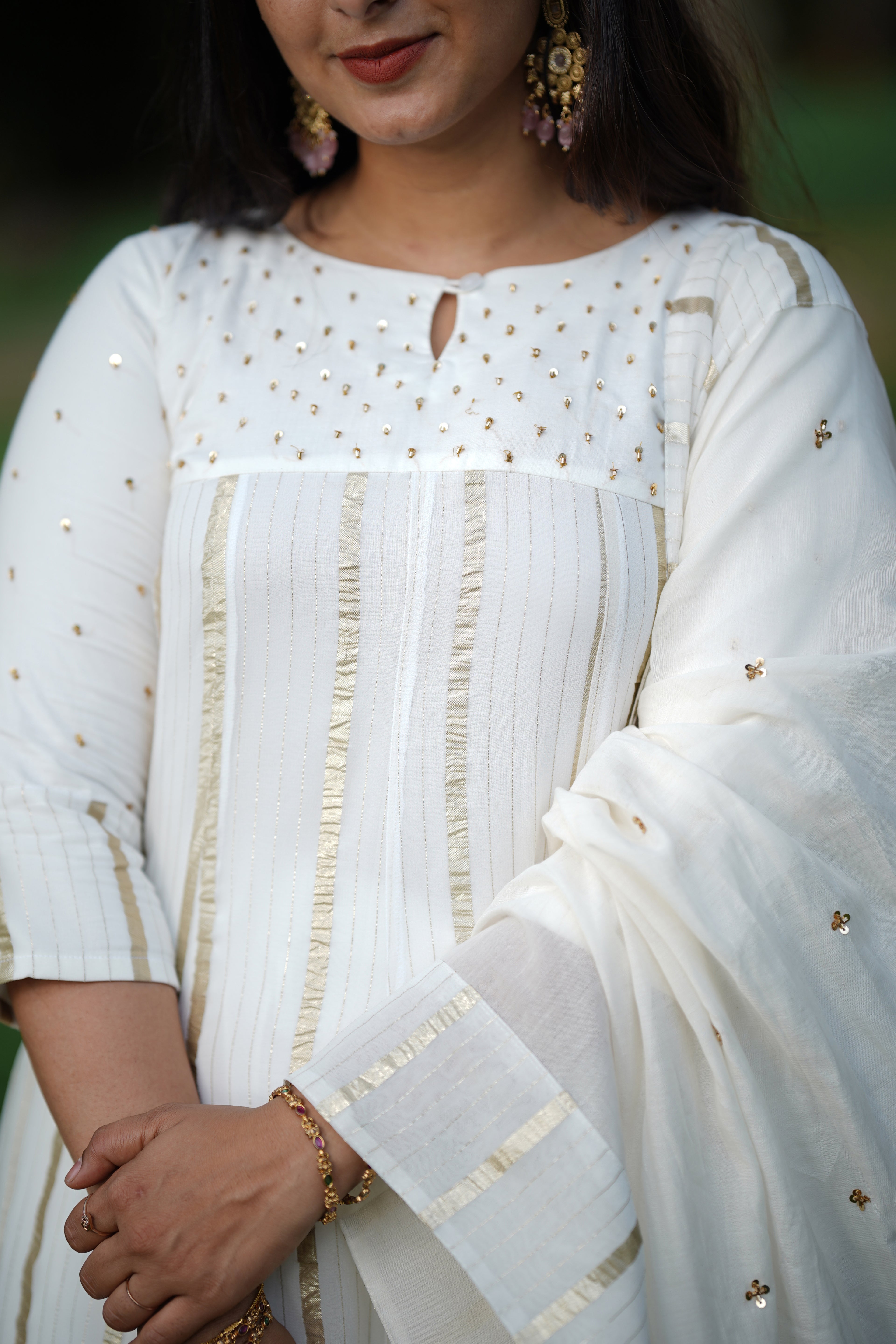Kasavu Grace Ethnic Set