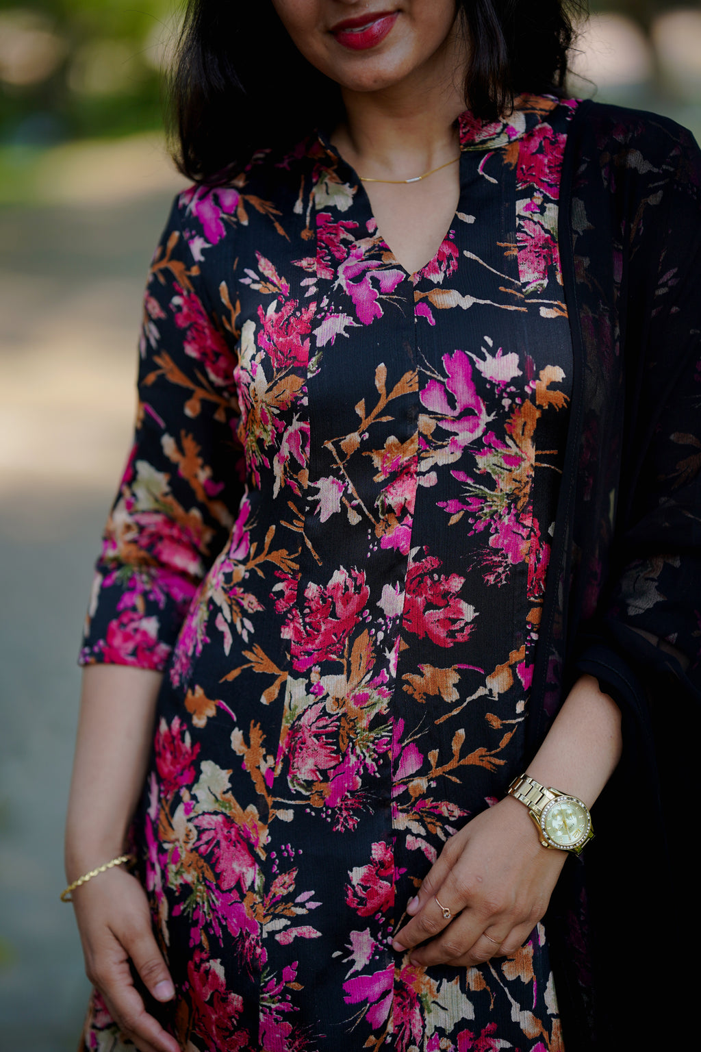 Floral Two Piece Set