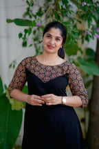 Black Kurthi Set