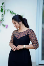 Black Kurthi Set