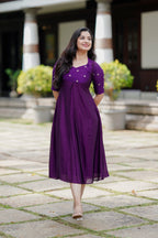 Plum Vijithra Dress