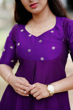 Plum Vijithra Dress