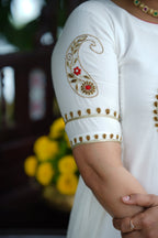 Mul Chanderi Suit Set