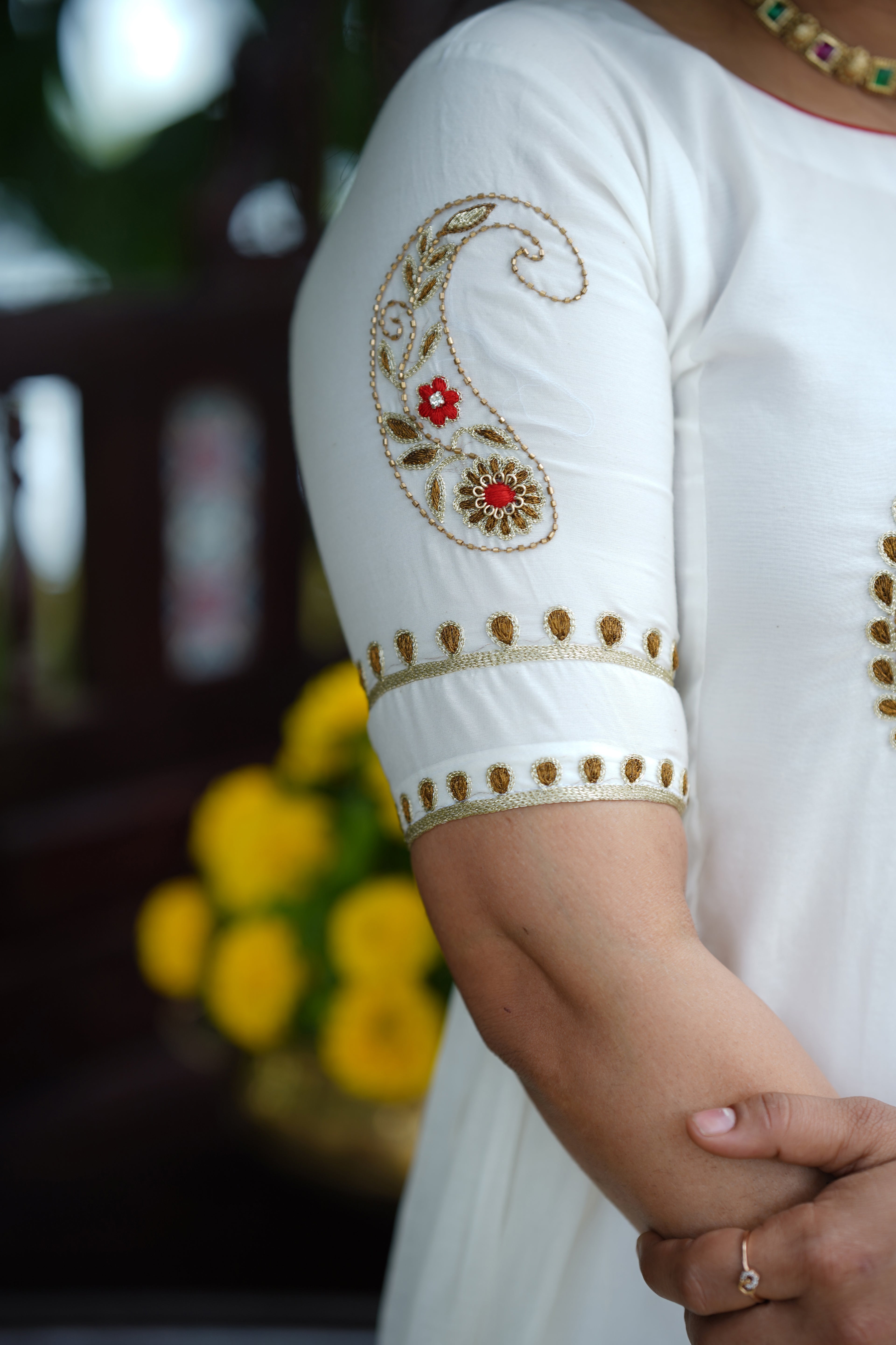 Mul Chanderi Suit Set